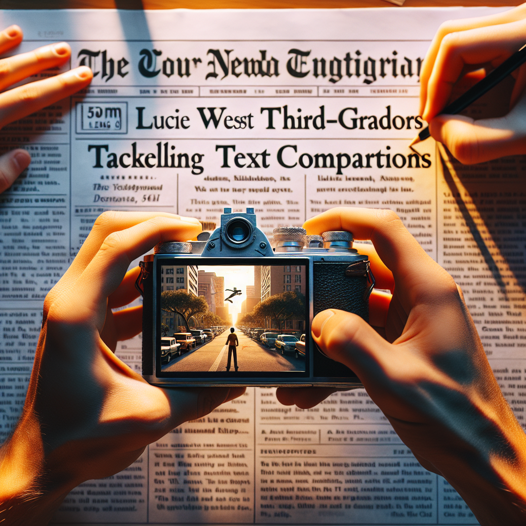 St. Lucie West K-8 Third-Graders Tackle Text Comparisons in Group Challenge