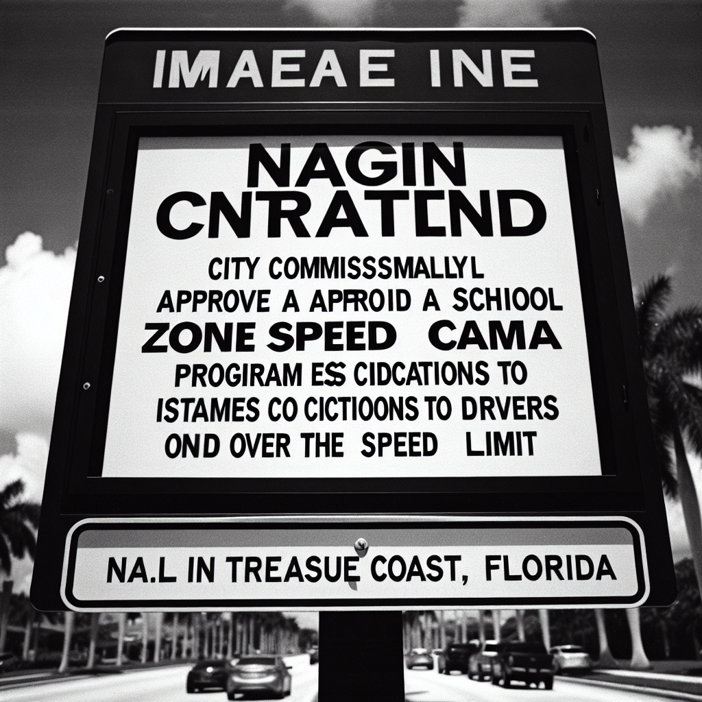 Fort Lauderdale Deploys Speed Cameras in School Zones, Eyeing Treasure Coast Model