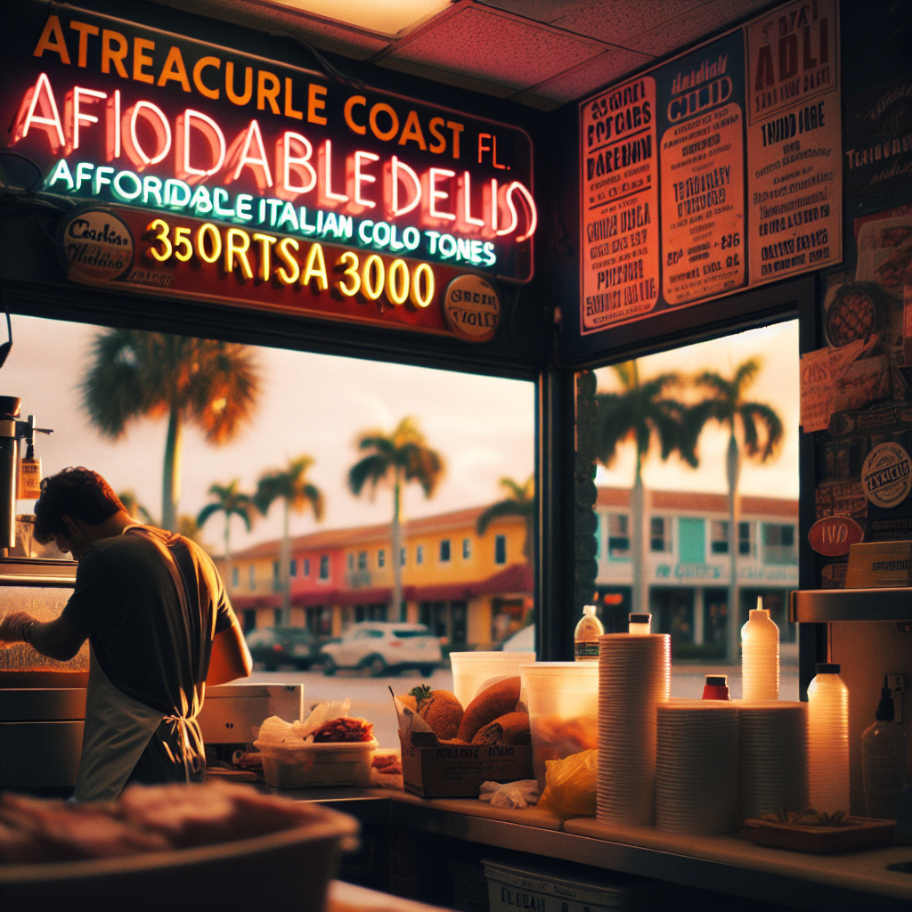 Treasure Coast Delis Dish Out Affordable Italian Subs