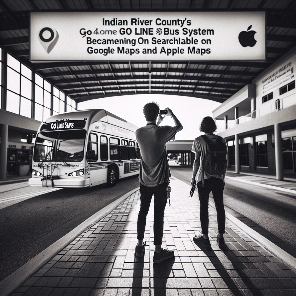 Indian River's Go Line Buses Now Searchable on Google, Apple Maps