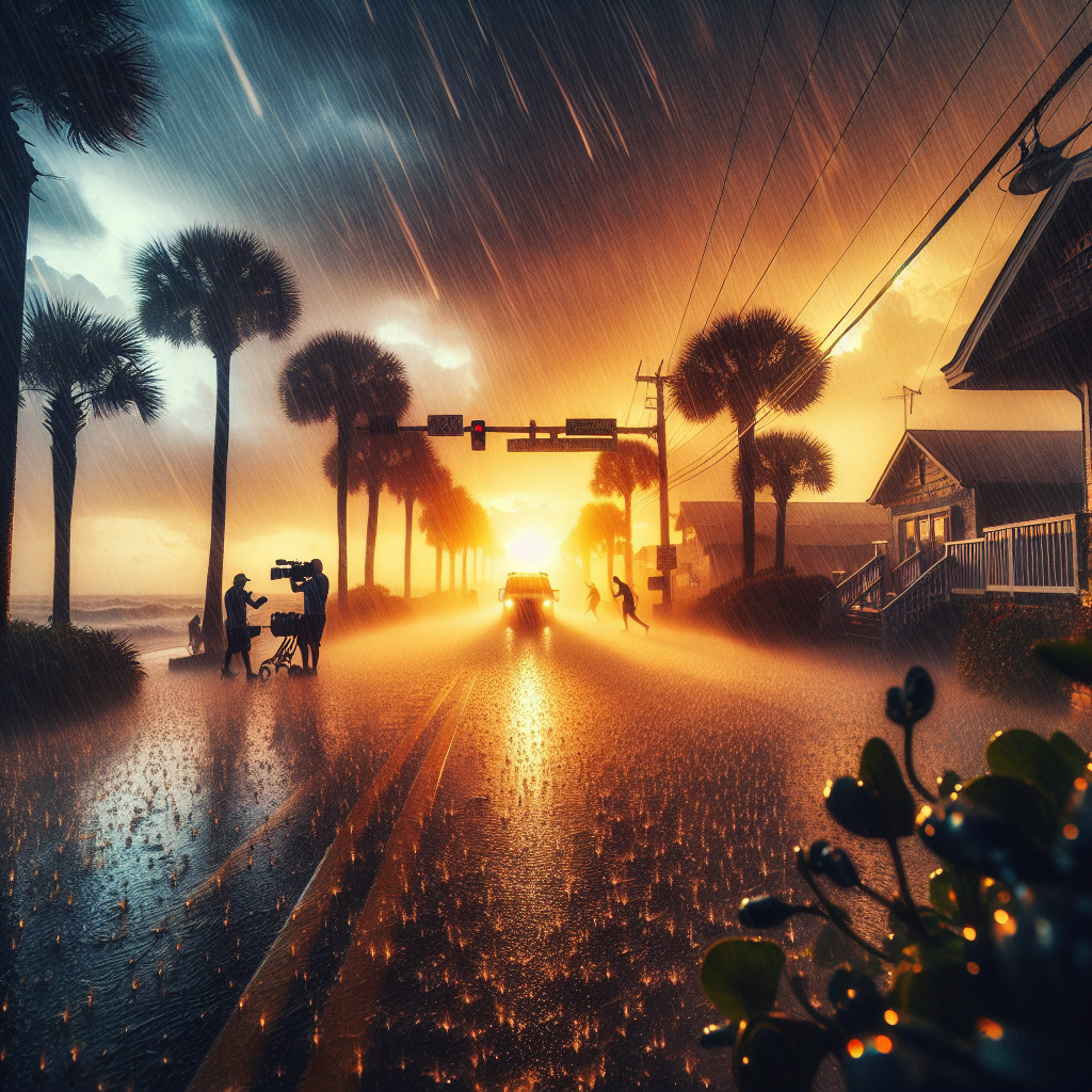 Treasure Coast Faces Windy, Rainy Sunday with Gusts to 25 MPH