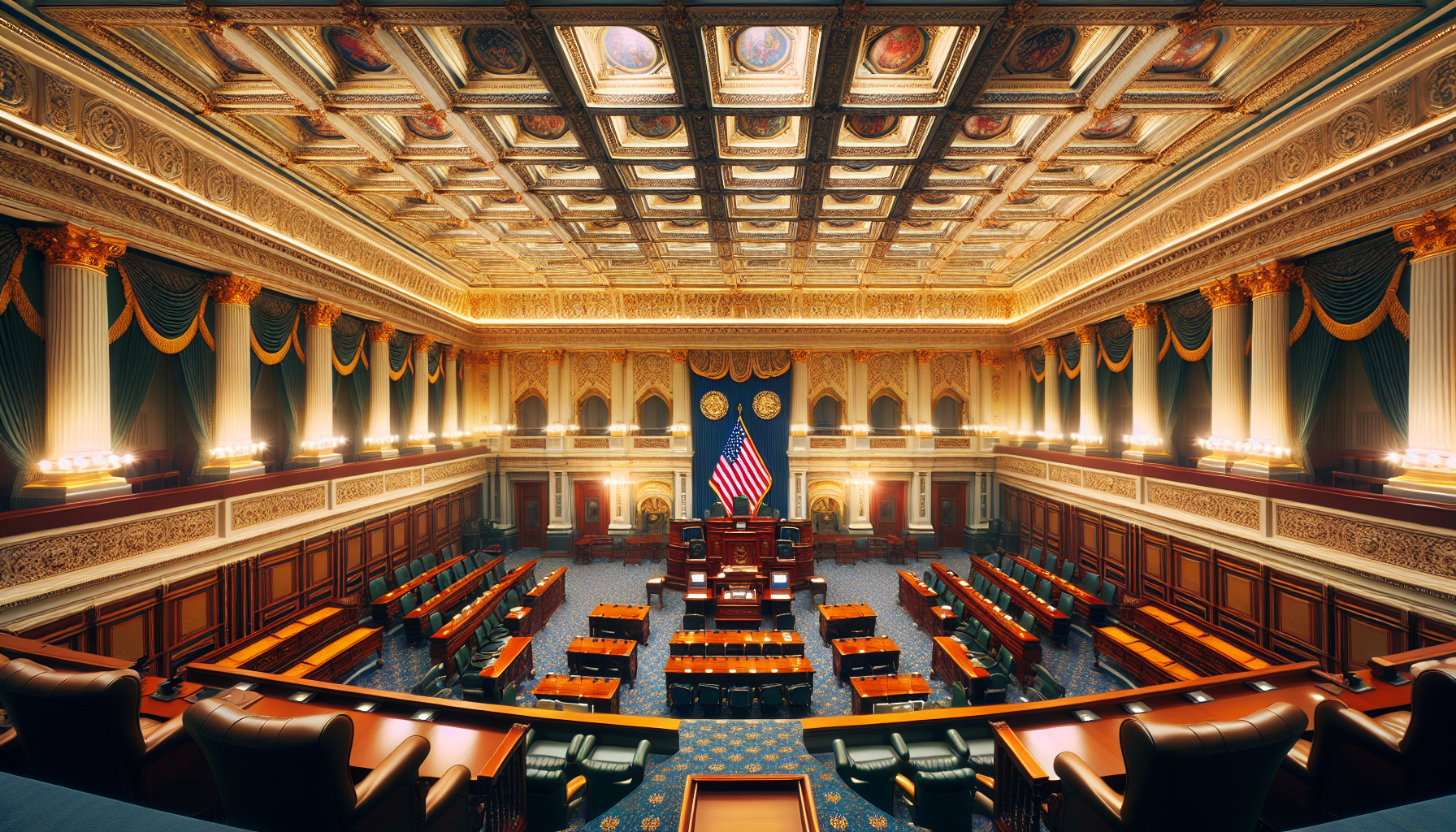 The U.S. House chamber — where Roll Call #83 buried H.Res. 1100 on March 4, 2026.